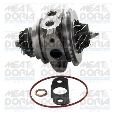 Core assembly, turbocharger